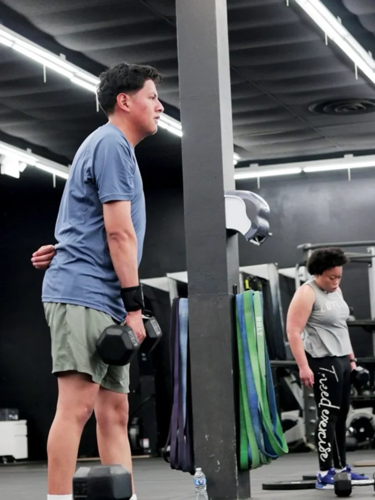 Synergy Athletics members and training