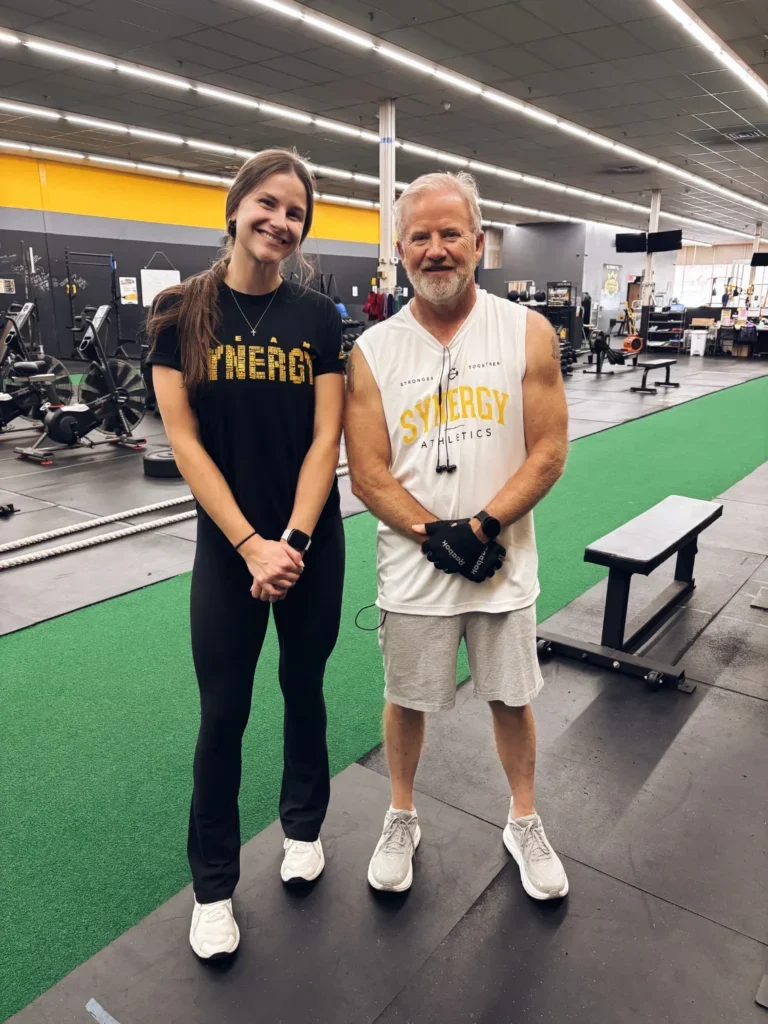 Synergy Athletics members and training