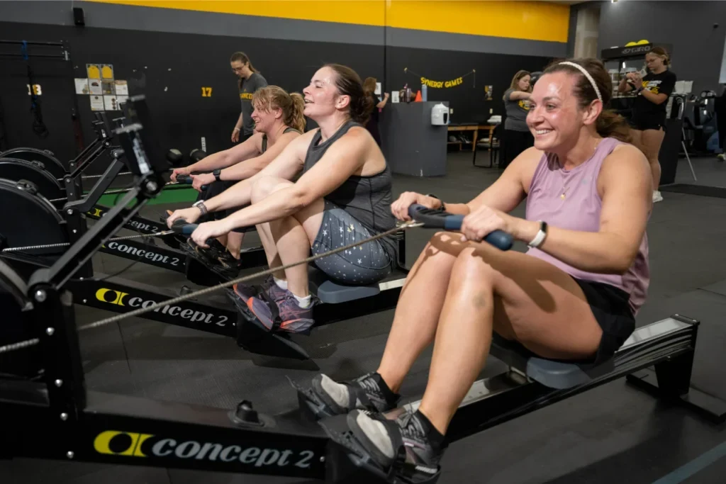 Synergy Athletics members and training