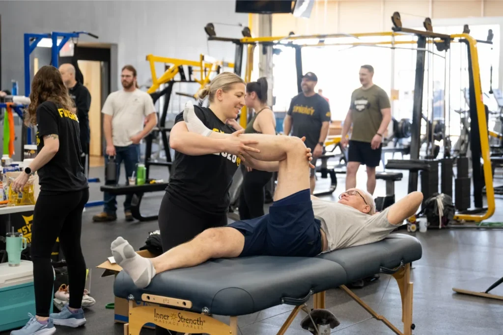 Synergy Athletics members and training